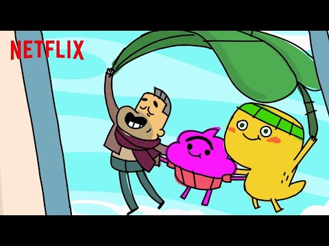 Cupcake And Dino Cupcake And Dino S EPIC MOMENTS 3 30 MINUTES Funny Cartoons Netflix 