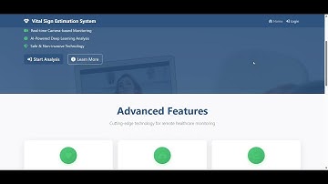 Vital Sign Estimation Using Webcam | Python AI Project | Heart Rate & Respiration Detection