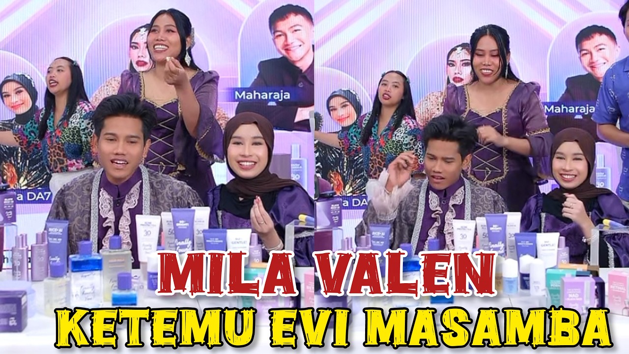 MILEN LIVE - MILA VALEN KETEMU EVI MASAMBA