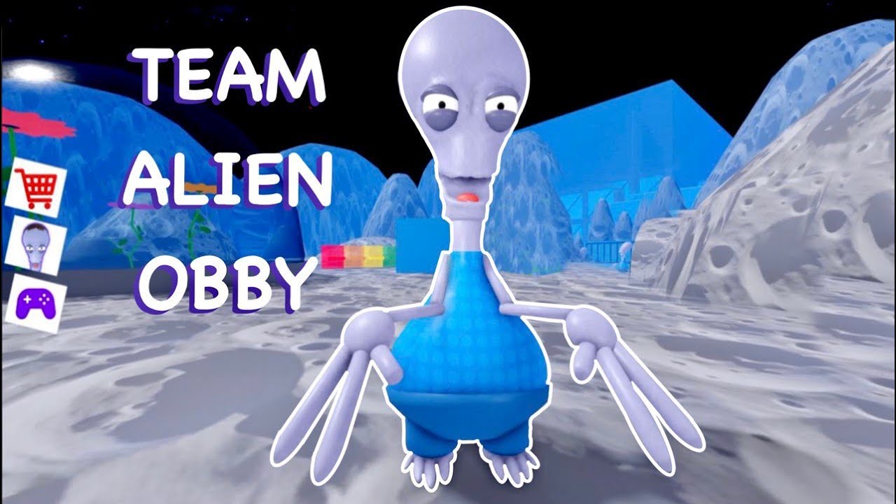 TEAM ALIEN OBBY (Teamwork Obby) Gameplay Walkthrough 