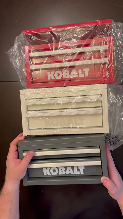 Mini tool box! #minitoolbox #kobalt #kobaltminitoolbox #kobaltmini