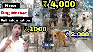 Dog market all breed information.