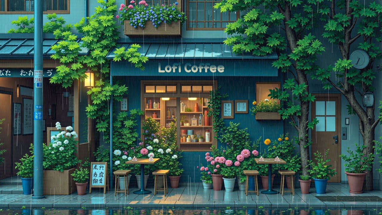 ⁣☔Light Rain Lofi – Sending a Little Calm to Your Tuesday🎵Lofi Coffee ~ Lofi Song to Relax/Chill to☕