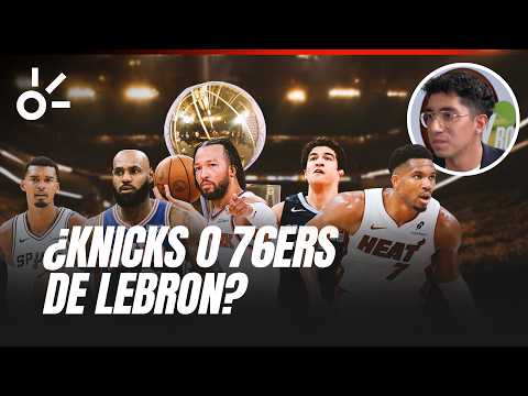 The NBA is back, with the 76ers and the Knicks as the title FAVORITES