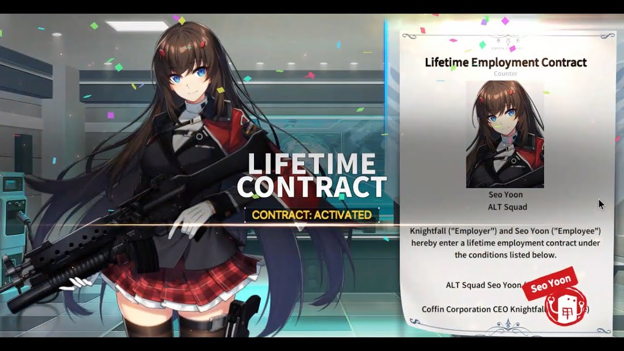 Counter:Side Seo Yoon Lifetime Contract