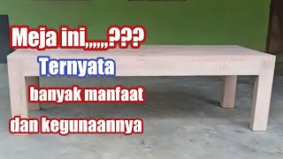 Cara Membuat Meja Kayu  Meja Minimalis  Meja Belajar  Meja Lesehan