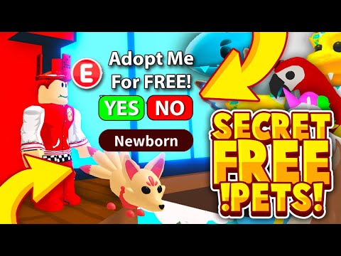 This SECRET LOCATION Gives FREE LEGENDARY PETS! Adopt Me Secrets (Roblox) 