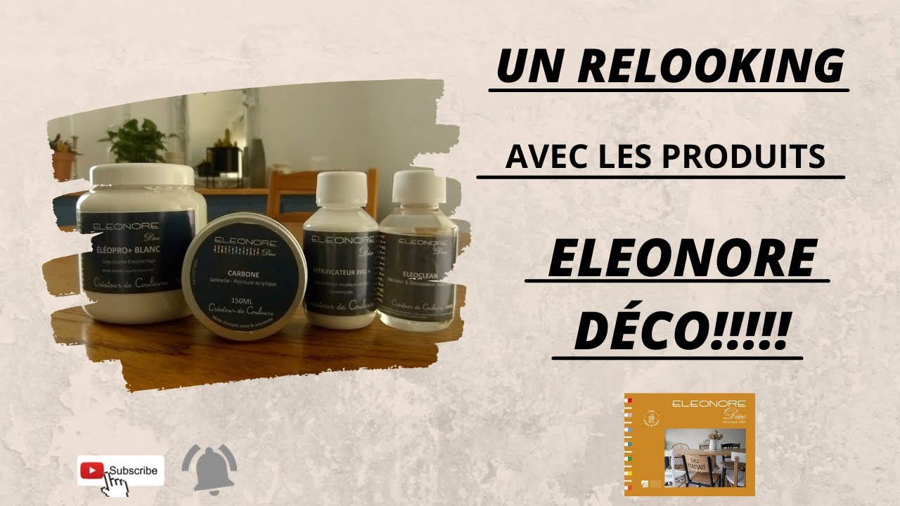 Un relooking avec les produits Eléonore Déco.... - YouTube