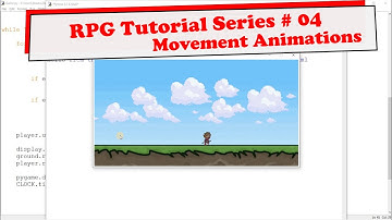 [Pygame] Creating an RPG Game: Part 4 (Movement Animations)