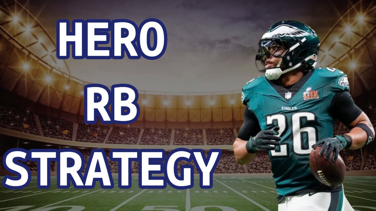 Fantasy Football 10-Team PPR Mock Draft | Hero RB Strategy