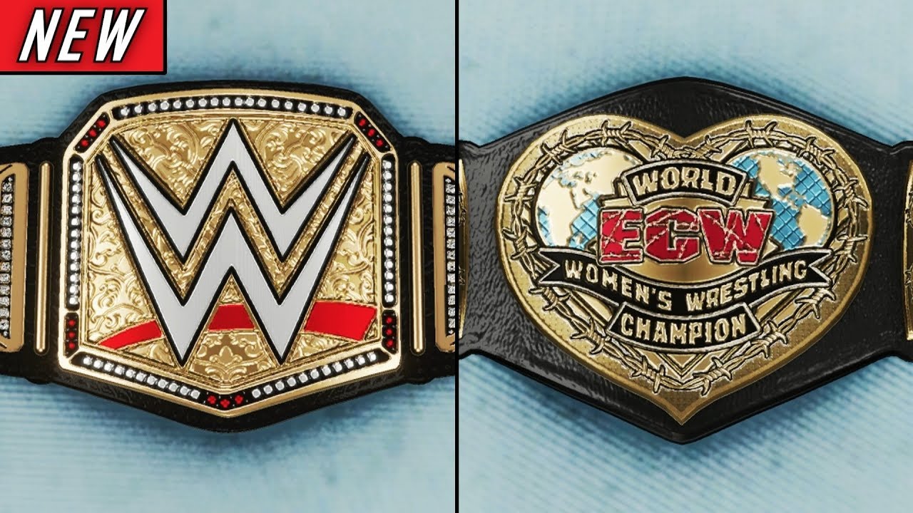 The BEST Custom Championships EVER In WWE 2K19 #9 - YouTube