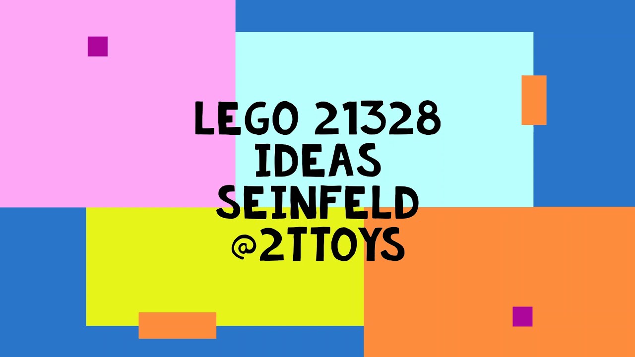 LEGO 21328 Seinfeld TV serie 