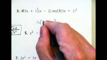 Trig, 8-5, Adding & Subtracting Rational Expressions, Part 1
