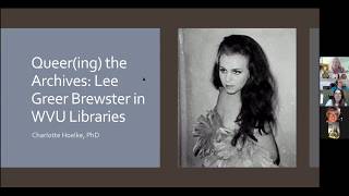 Art in the Libraries Series 1:2: Queering the Archives: Lee Greer Brewster in WVU Libraries