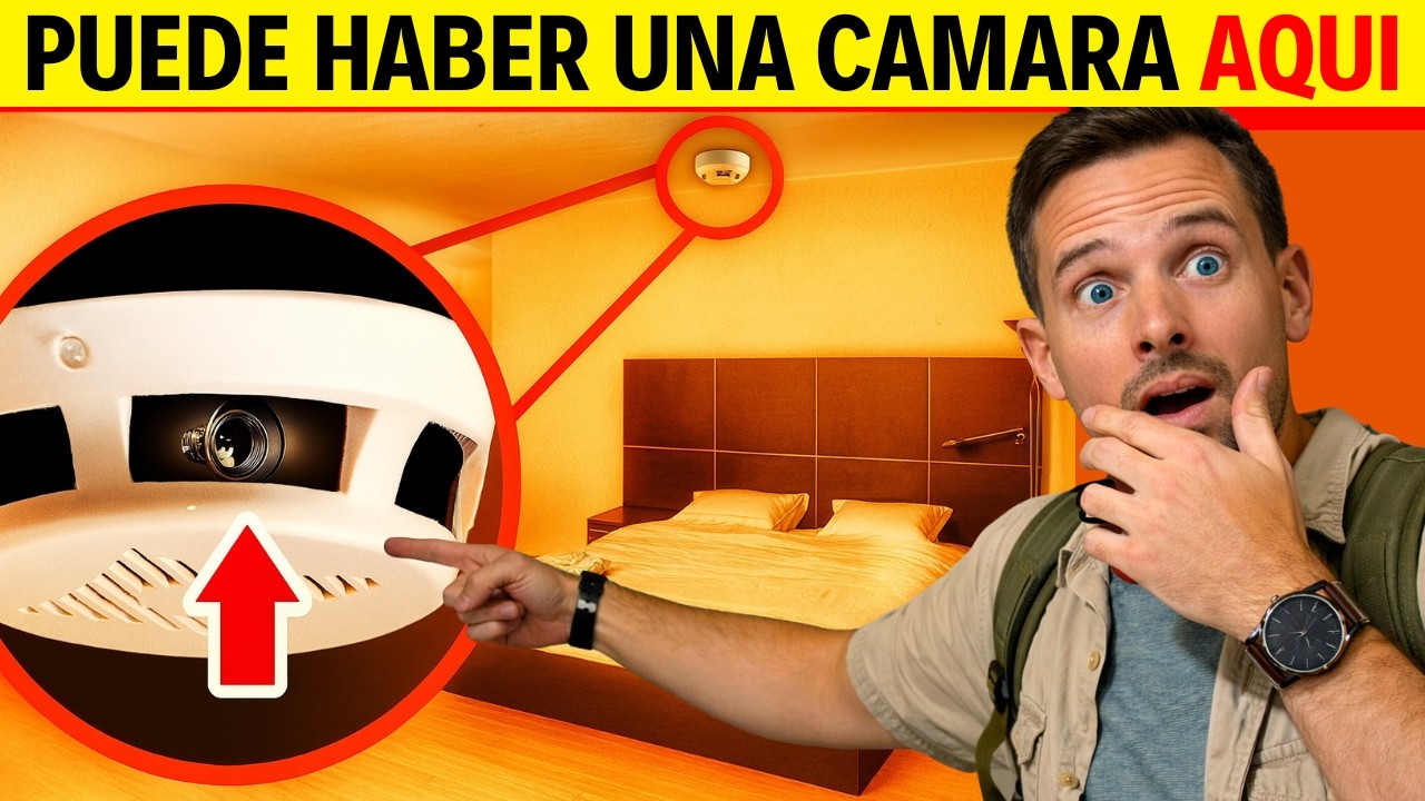 Así te ESPÍAN en tu HOTEL o AIRBNB | Consejos de Viaje