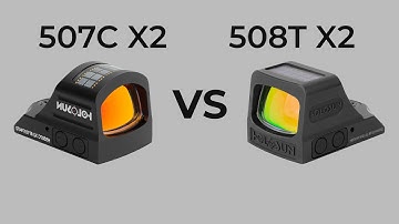 Holosun 507C X2 vs 508T X2 - What