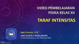 Video taraf intensitas