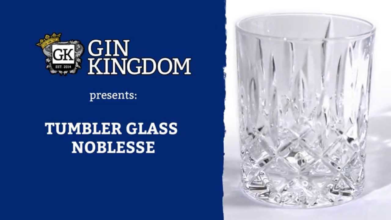 Gin Tumbler Glas: Kristallglas in bester Qualität