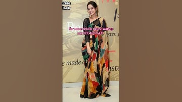 Chiffon sabyasachi print with sequence lace border #saree #onlineshopping#meesho #fashion#handloom