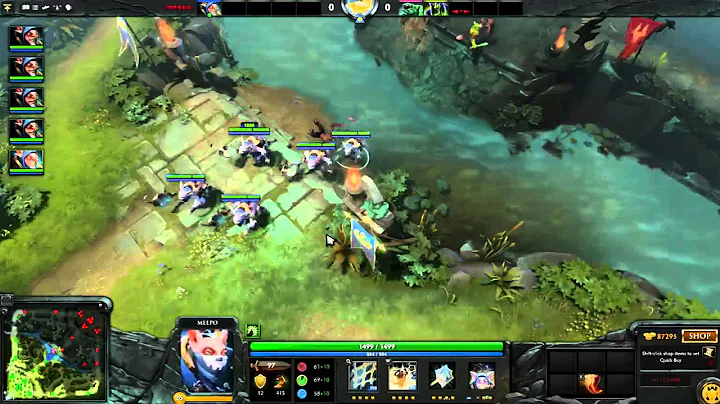 Interesting interaction between Lotus Orb + Meepo + Rubick