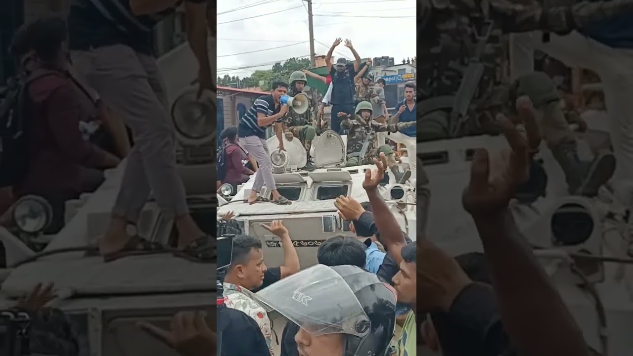Long march to Dhaka student protest with Army 