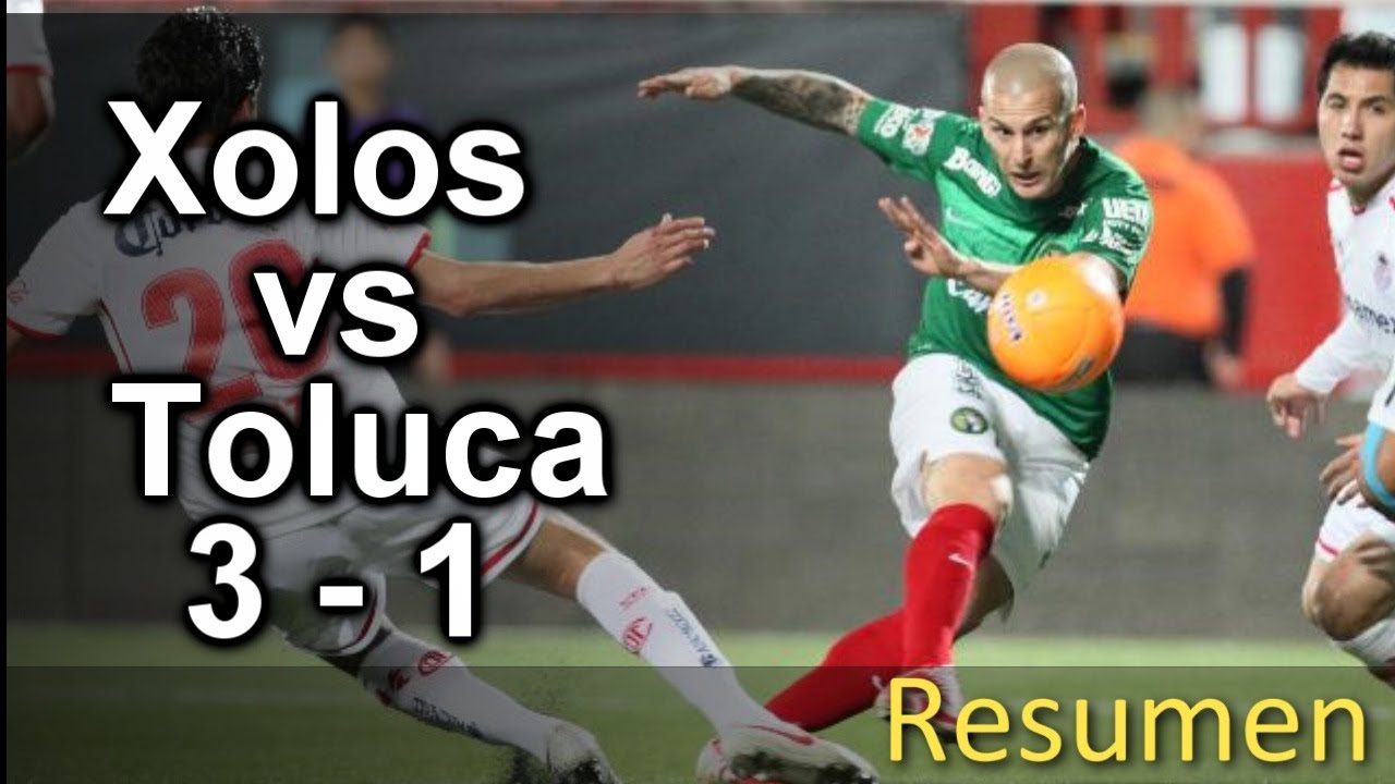 Resumen Xolos vs Toluca (3 - 1) Jornada 14 - YouTube
