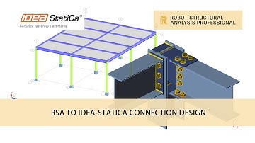 Autodesk Robot Structural Analysis to IDEA Statica Connection Design