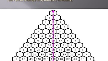 Facts behind Pascal triangle