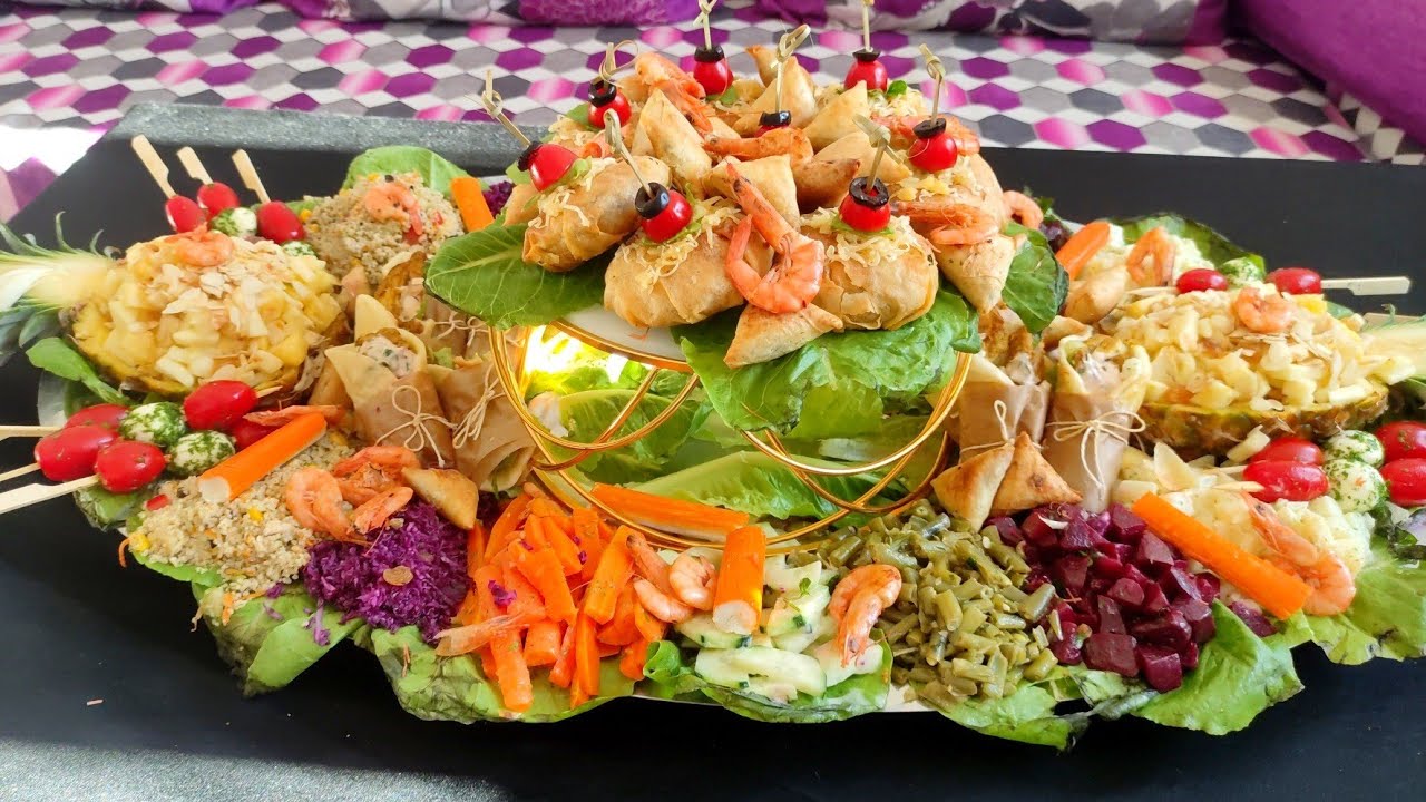 بهريهم وحمقيهم بها👌طلبية من عند تريتور😉سلطة ملكية هماوية رااائعة ديال الضيافة قدميها ليهم بوجهك أحمر