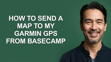 How to Send a Map to My Garmin Gps From Basecamp - KevinHowTo