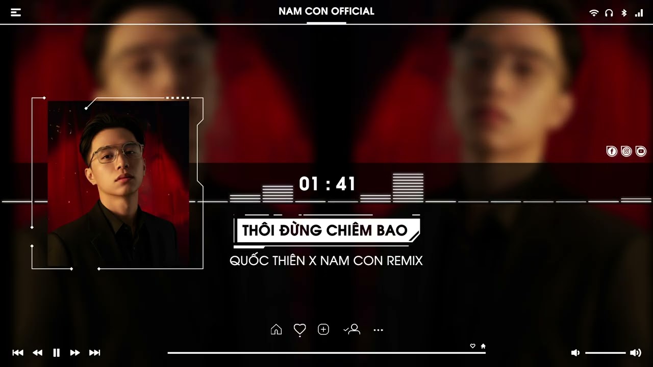 Thôi Đừng Chiêm Bao (Nam Con Remix) - Quốc Thiên | Thoáng rơi nhẹ hạt mưa làm đôi vai anh ướt lạnh