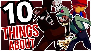 10 Things About Mario&#39;s Madness! [3] (Friday Night Funkin&#39; Mod Facts)