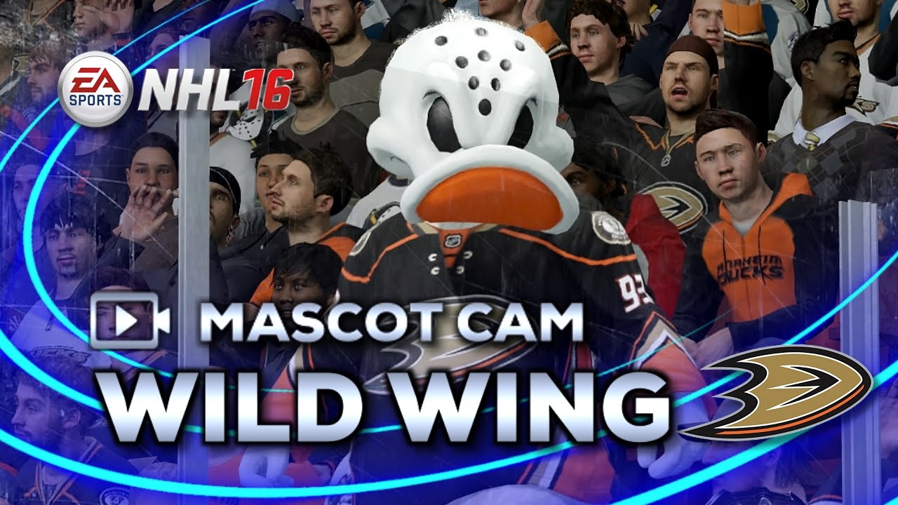  Anaheim Ducks Wild Wing Mascot Team NHL National