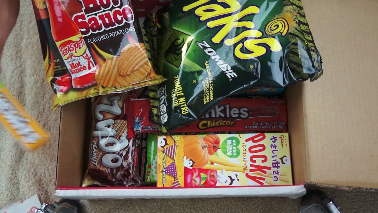 Распаковка MunchPak — ASMR