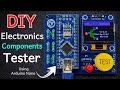 Build Your Own All in One Components Tester led, transistor, inductor, capacitor, diodes