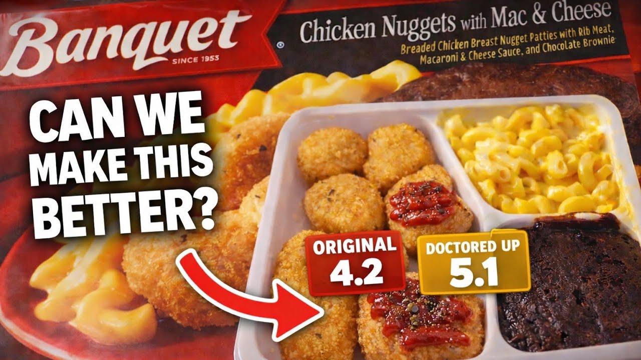 Обзор Banquet Nuggets & Mac… Можем ли мы сделать его лучше? 🤔🔥