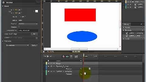 [ Adobe Edge Animate 1 ]  What is Symbol & Autoplaytimeline