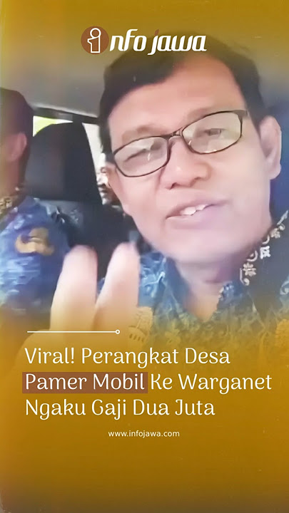 Viral! Perangkat Desa Grobogan Pamer Mobil Ke Warganet Ngaku Gaji Dua Juta