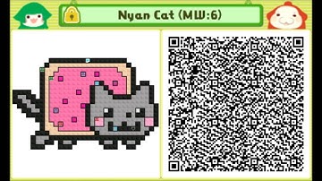 Pushmo: Nyon cat Custom Level 6 QR Code