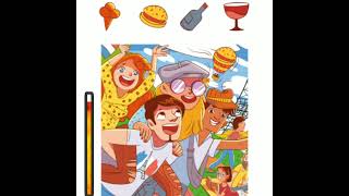 Find the 4 hidden objects Part- 8 || Memory Game in hindi || #shorts