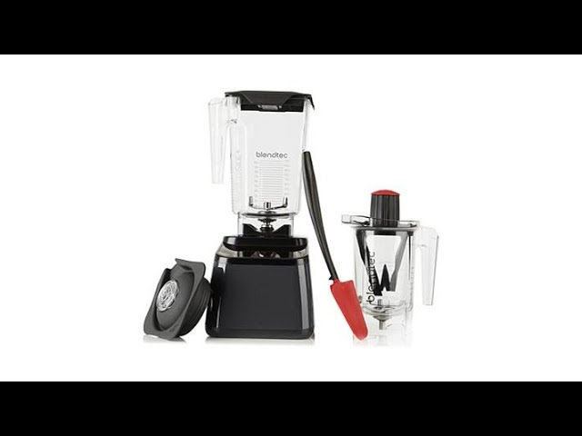 Blendtec Total Blender Classic - Includes FourSide Jar (75 oz) - 10-Speed  Professional-Grade Countertop Blender - High-Power Kitchen Blender with 6  Pre-Programmed Cycles - Black 