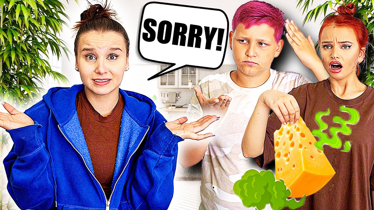 48 Stunden meine GESCHWISTER Pranken ! 😝⏰ (Haare pink färben ) - Celina