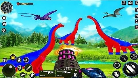 Wild Dino Hunting: Game 3D Dinosaur Games - Android Gameplay