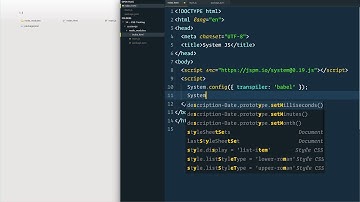 [ES6] Tool - Free Modules with SystemJS  bonus BrowserSync setup