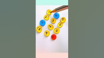 Help me draw a line connecting color numbers according to 1 to 12 #drawing #line #quiz #shorts #help