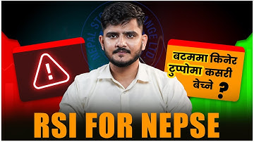 RSI Masterclass [Basic to Advanced]/Technical Analysis I Priyanshu Sah I BajarkoChirfar II