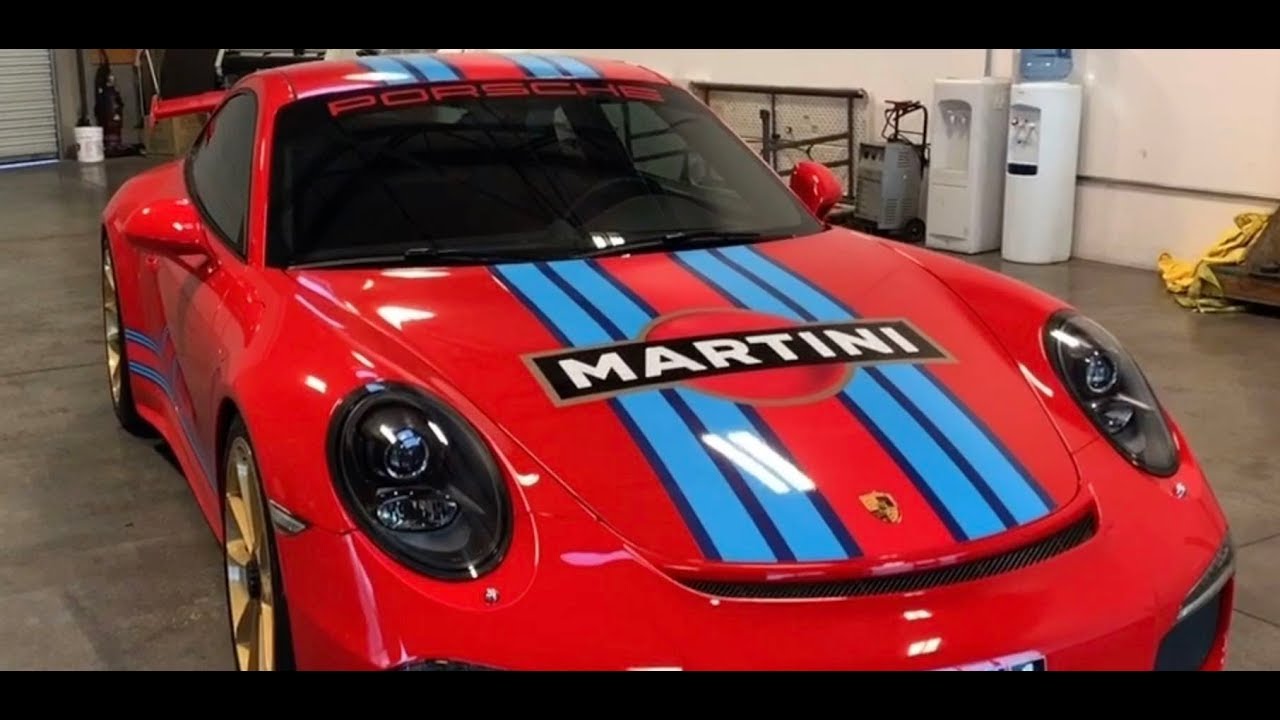 Carlota's Garage: 2014 Porsche GT3 - Factory Martini Livery - YouTube KOMP Digital