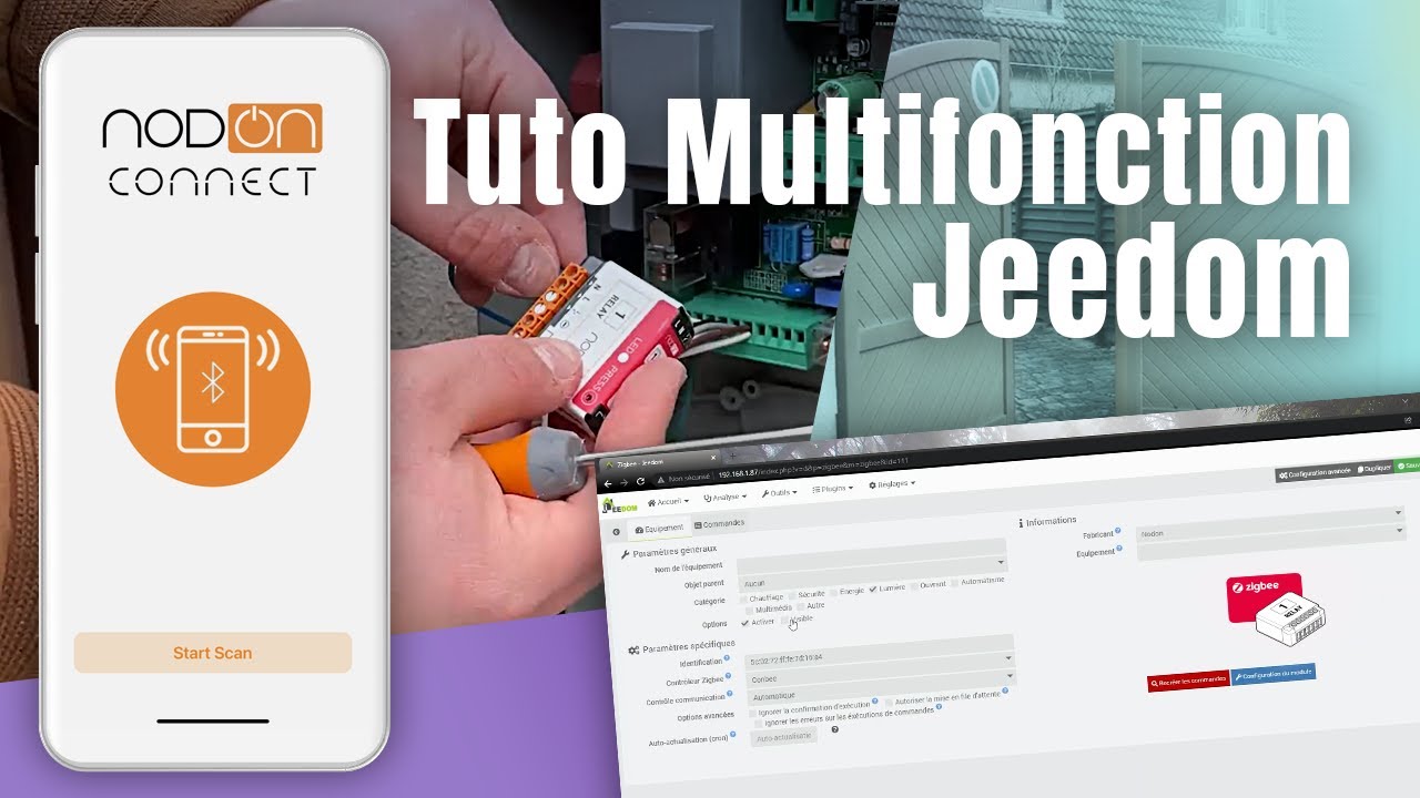 [TUTO NODON] Comment installer le module multifonction NodOn Zigbee ...