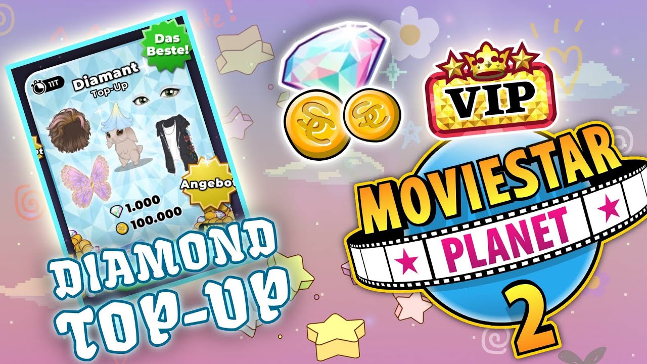 MOVIESTARPLANET 2 FAIRY DIAMANT TOP-UP - YouTube
