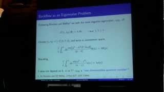 Investigations of Quantum Backflow (James Yearsley) by Matthew Leifer 573 views 11 years ago 35 minutes